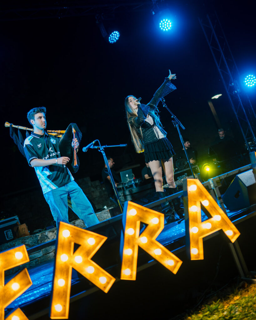 GastroPrau Fest Gijón: Eva Hevia durante su actuación en el festival
