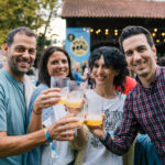 Público disfrutando de la música en directo en GastroPrau Fest 2026, Gijón