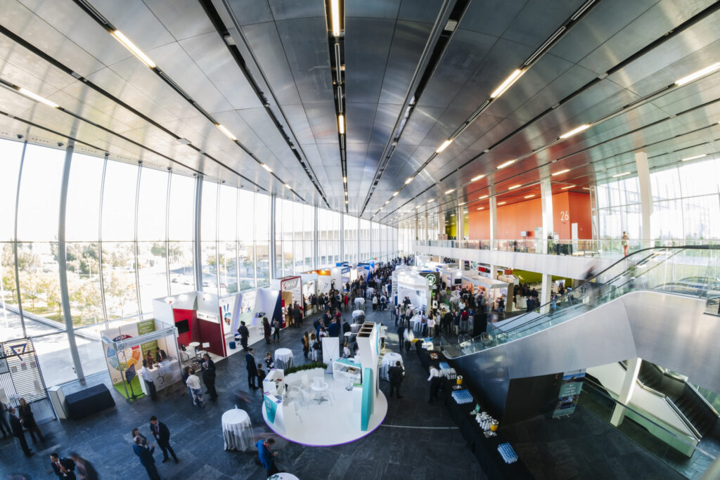 Fotografía de ambiente en un Palacio de Congresos